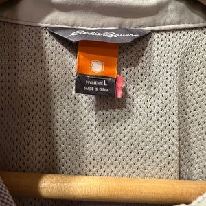 Eddie Bauer water resistant button down shirt